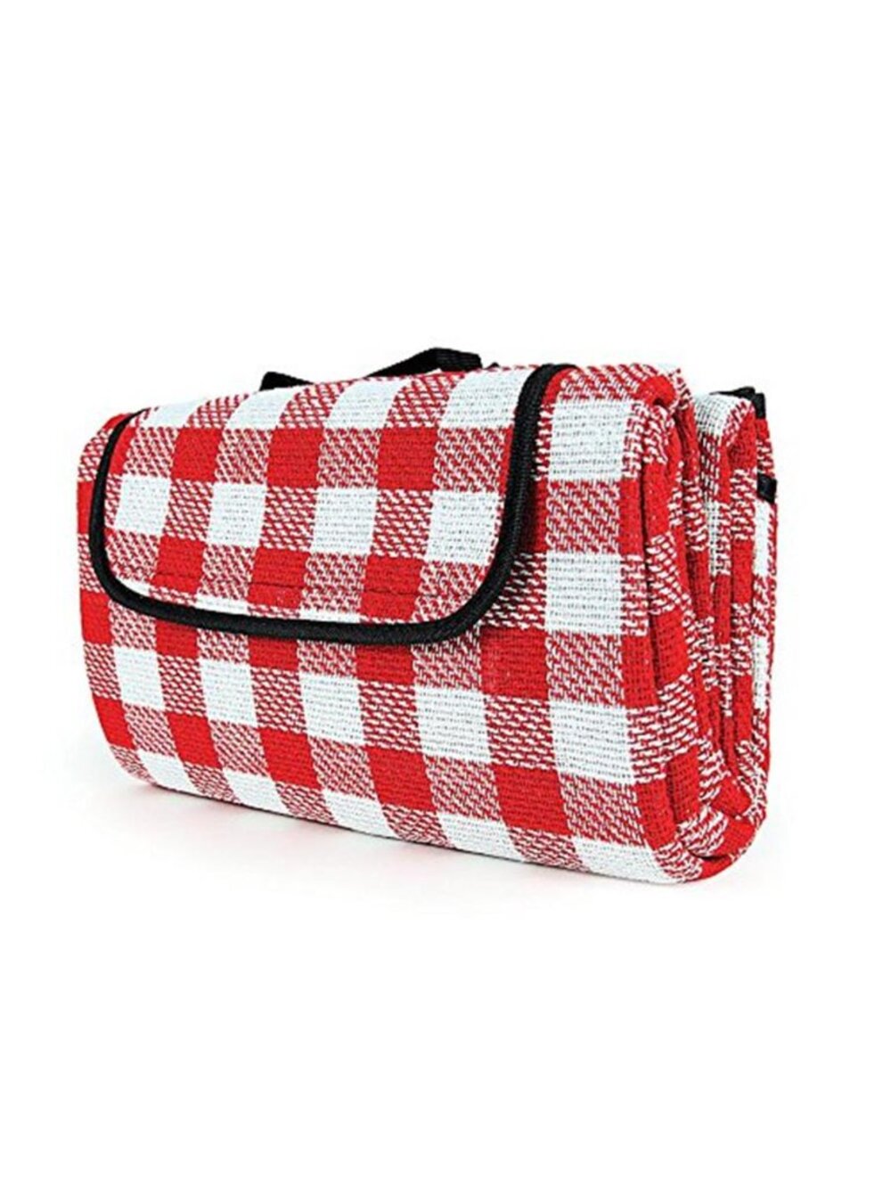 Red White Waterproof Picnic Blanket Outdoor Camping Tailgating Foldable Mat Pad